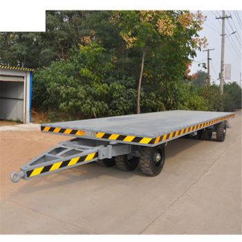 30噸廠(chǎng)區(qū)中轉(zhuǎn)平板拖車(chē)